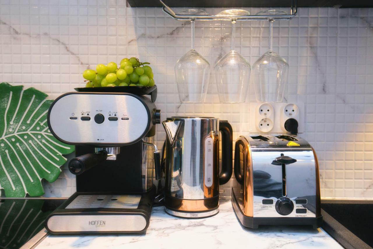 Berg Apartament Green Gdaňsk Exteriér fotografie