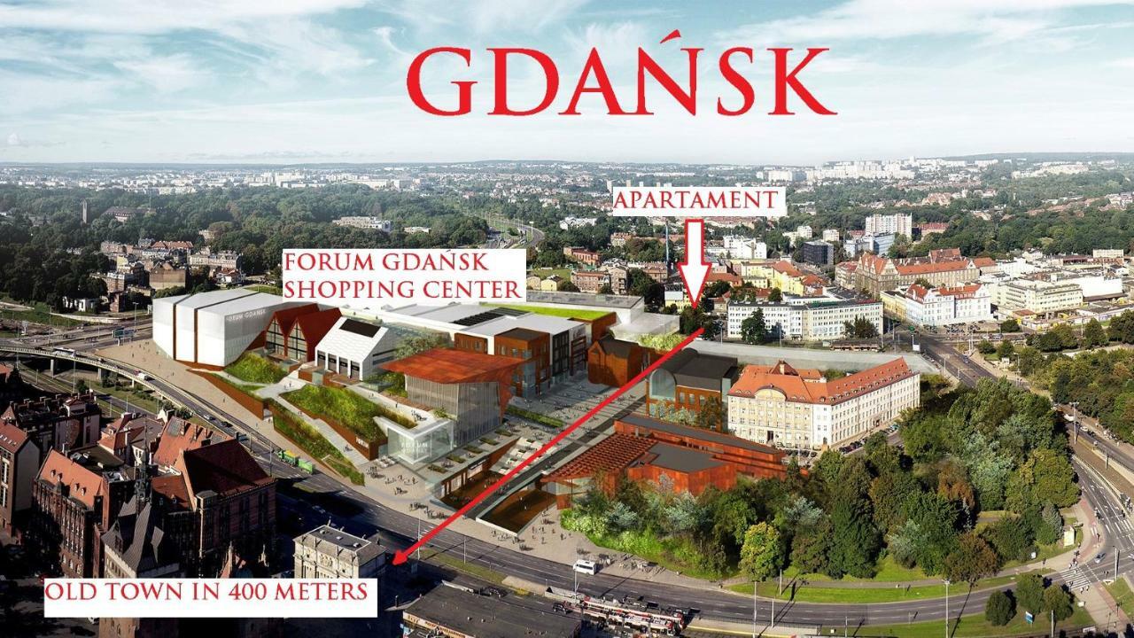 Berg Apartament Green Gdaňsk Exteriér fotografie