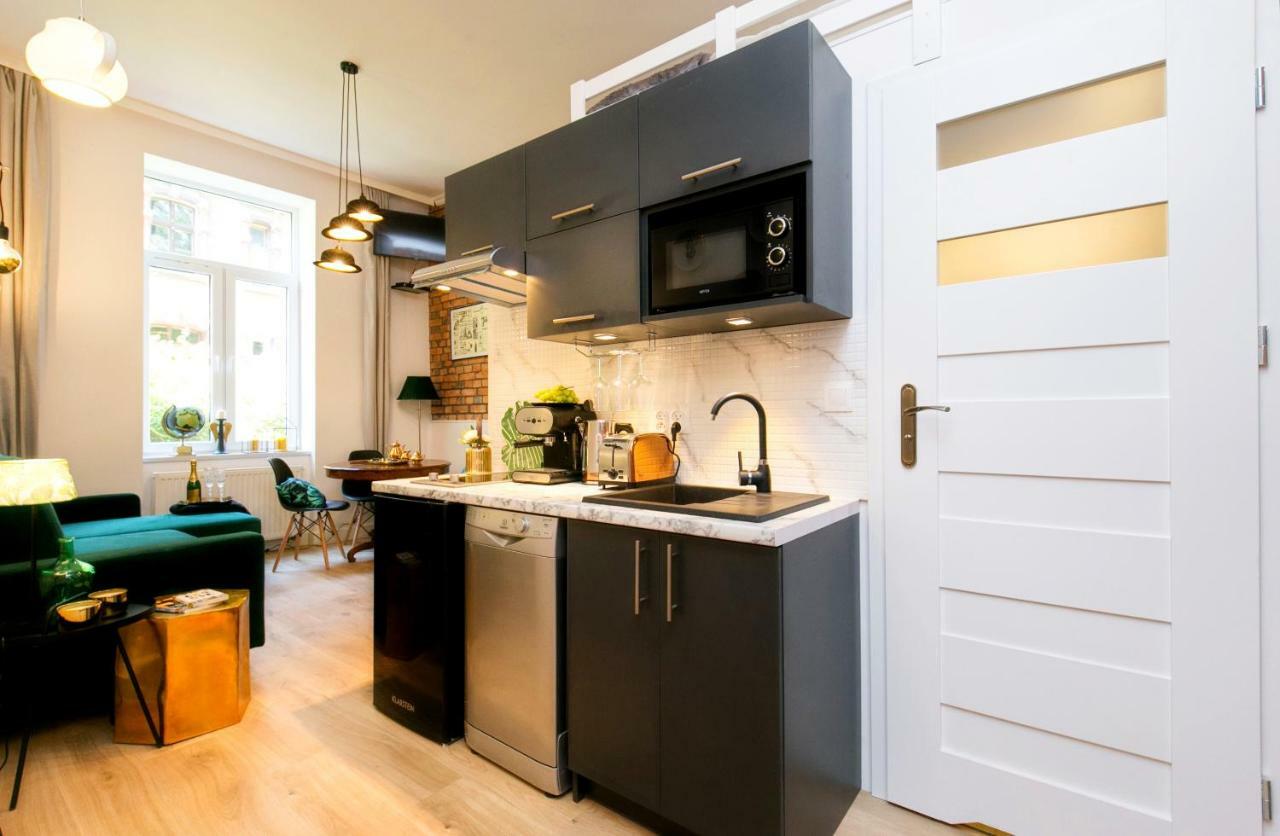 Berg Apartament Green Gdaňsk Exteriér fotografie
